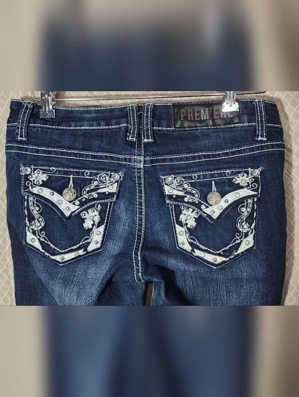 Y2K Premiere RUE21 Low Rise Skinny Leg Jean Women's 7/8 Used